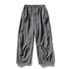 North Boundary Marca Tendência Estilo Americano Masculino Outono/Inverno 2025 Novas Calças Casuais Leves para Exterior Calças de Paraquedista Pequena Cimitarra Masculinas