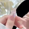 Pegatinas de Uñas de Alta Gama Transfronterizas con Concha Iridiscente y Mariposa de Luz Estilo Nuevo Súper Hada Estilo Puro Deseo Decoraciones DIY con Adhesivo