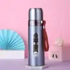 Taza Isotérmica de Moda con Forma de Bala Hecha de Acero Inoxidable 304 Termo para Deportes al Aire Libre y Uso en el Coche