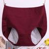 Pantaletas Fisiológicas de Talla Grande para Mujer, Gordo MM 200 lbs, A Prueba de Fugas Menstruales, Algodón Puro Cintura Alta, Pantalones Sanitarios Tía Período 630