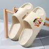 Pantuflas de exterior para hombre con suelas gruesas, antideslizantes, cómodas de EVA, populares para baloncesto y uso en exteriores