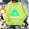 Ação de Jogo Delta Weilong Roupa Periférica Moletom Infantil com Lã Estilo Outono e Inverno Jaqueta Unissex para Estudante Roupa Infantil
