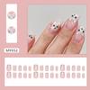 Bonito Desenho Animado Arte de Unhas Infantis Pequeno Animal Unhas Postiças Vestindo Peças de Unhas Removíveis Advanced Sense Adesivos de Unhas Curtas