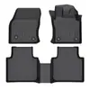 Adecuado para Volkswagen Tiguan 24.5cm Volante a la Derecha 2018-2024 Volkswagen Tiguan Tapetes de Piso para Coche de TPE