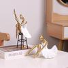 Bailarina de ballet de arte moderno, niña pequeña, decoración de personaje, creativa, para el hogar, pasillo, decoración de habitación de princesa, regalo de cumpleaños