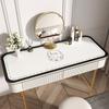 Penteadeira Luxo Leve Sensação de Alto Padrão Toalha de Mesa em Couro Tapete de Mesa Impermeável Resistente ao Desgaste Protetor de Mesa para Unhas e Maquiagem de Meninas