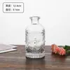Vaso Pequeno de Atacado de Luxo Leve de Alta Qualidade, Conjunto de Arranjo de Flores para Mesa de Cabeceira Estilo Ins Transparente, Vaso de Vidro de Boca Pequena