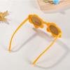 Gafas de Sol Infantiles Estilo Coreano Gafas de Sol de Girasol Lindas para Bebé Gafas con Sombra Fotográfica Avanzada Mate Ins Modernas