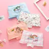 Ropa interior infantil de algodón puro, calzoncillos tipo bóxer para niñas, calzoncillos tipo bóxer para bebés, pantalones cortos para estudiantes y niños pequeños, entrepierna de algodón puro.