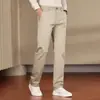 Pantalones de Hombre de Alta Calidad Rectos Holgados Otoño 2026 Nuevos Pantalones Casuales para Hombre Resistentes a las Arrugas Pantalones Formales para Hombre de Mediana Edad Venta al Por Mayor
