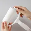 Rodillo adhesivo para el cabello, cepillo desgarrable, depilación pegajosa, pelo de gato, artefacto de pelo pegajoso, rollo de papel adhesivo, papel desgarrable, rollo de papel de repuesto