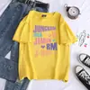 Camiseta Estampada BTs Masculina e Feminina Jungkook Jimin V J-Hope