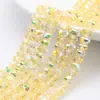Cuentas Sueltas de Cristal 5*8mm Cuentas de Corte Rueda Fantasía DIY Pulsera Hecha a Mano Cadena de Teléfono Móvil Colgante Accesorios Material
