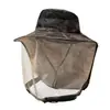 Sombrero de Pescador, Sombrero de Sol de Verano, Sombrero de Senderismo para Exteriores para Hombre, Sombrero de Pesca, Sombrero Todo en Uno con Protección Facial y para el Cuello, Sombrero de Sol de Ala Ancha