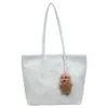 Chaveiro de cachorro fofo, minimalista, fofo e casual estilo Medela, pingente de bolsa West Highland White Terrier, acessório para mochila