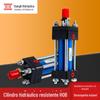 Cilindro hidráulico de haste de amarração HOB para serviço pesado tipo molde de cilindro hidráulico bidirecional dianteiro e brincos de flange traseiro podem ser usados como cilindro magnético