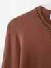 Atacado Transfronteiriço Verão 2025 Novo Estilo Europeu e Americano Feminino Saia Curta Bainha Estilo Botão Joia Cardigan Tricô