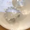 Pulsera de Ópalo pulsera de cristal para mujer luz de luna gris ins versátil elegante moderna pulsera de estudiante regalo para novia