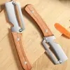 Descascador de Cozinha Multifuncional de Aço Inoxidável para Uso Doméstico, Faca de Descascar Espessada, Ferramenta Especial para Descascar Cana-de-Açúcar, Alface e Abóbora