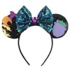 Amazon Diadema de Cumpleaños para Niña Lazo Lentejuelas Diadema Tema Frozen Accesorios para el Cabello de Niños