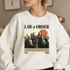 Sudadera Vintage de Ley y Orden: Unidad de Víctimas Especiales, Camiseta de Detective de Elliott Stabler y Olivia Benson