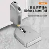 Topes de Puerta No Magnéticos para Puertas de Baño Extremadamente Estrechas, Tope de Puerta Mecánico Anticolisión, Parachoques de Puerta Fuerte Ajustable para Puertas de Entrada y Puertas de Seguridad