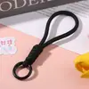 Cordão Curto para Celular, Corda Anti-Perda, Alça Trançada à Mão para Capa de Celular de Garrafa d'Água, Cordão de Pulso Cor Dopamina