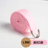 Venta al por mayor de fábrica transfronteriza de cuerda de yoga, correa elástica de estiramiento con hebilla de metal, equipo auxiliar de estiramiento no elástico para entrenamiento profesional