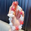 Cadena colgante creativa para teléfono móvil, llavero antipérdida, colgante con cuentas para teléfono móvil, máquina de muñecas, pequeños regalos al por mayor