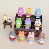 Bolsa Ciega de Cactus de Color Sólido Llorando Figuras Lindas Accesorios DIY Llavero Muñeca Adorno de Escritorio Piezas de Resina