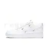 Guangzhou Jianjian Calçados e Roupas Putian Air Force One Branco Puro Tênis Masculino de Cano Baixo Clássico Af1 Tênis Brancos Confortáveis Femininos