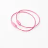 Llavero Giratorio de Cable de Acero Colorido Accesorios para Joyería DIY Colgante de Etiqueta Simple y Elegante