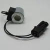 Bobina de válvula solenoide Yuchai 12v 24v piezas de excavadora maquinaria de excavadora fabricantes de origen al por mayor en stock