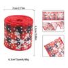 Ventas Directas de Fábrica Cinta Decorativa Navideña de 6.3cm Cinta Colorida con Flecos para Envoltura de Regalos Material para Moños