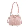 2026 Outono Inicial Nova Bolsa Transversal Bolsa de Mão Moda Nicho Retrô Bolsa Saco Bolsa de Ombro Casual Popular Simples Feminina