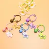 Hobby Macaron Cavalo Pequeno Sino Contas de Letra Pingente Chaveiro Pingente DIY Bolsa Boneca Ornamento Acessórios Pequenos Acessórios
