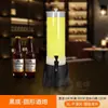 Cañón de Vino Luminoso de 3 Litros LED Recargable Cubo Contenedor para Cerveza de Barra con Grifo, Cubo de Cerveza Popular para Uso Comercial
