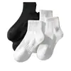 Calcetines de Algodón Puro de Xinjiang para Hombre, Calcetines Deportivos Largos de Primavera y Otoño, Calcetines de Media Pantorrilla Absorbentes de Sudor y Resistentes al Olor, Venta al por Mayor de la Industria del Calcetín de Zhuji