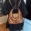 Bolsa Retro de Alta Qualidade com Grande Capacidade para Mulheres 2026 Nova Mochila de Ombro Único Tote Bag para o Outono e Verão
