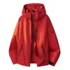 Traje de asalto para exteriores color camello mismo estilo tres en uno para mujer cortavientos impermeable forro de plumón carcasa rígida chaqueta de ropa de montañismo hombre