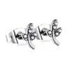 Pendientes INS nuevos transfronterizos para mujer, simples, pequeños, exquisitos, de alto grado, temperamento, Baita, celebridad de Internet, pendientes de nicho, venta al por mayor
