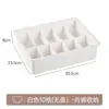 Caja de almacenamiento para ropa interior para uso doméstico, caja para calcetines, organizador de ropa interior, caja de almacenamiento para ropa íntima, pantalones y shorts, una herramienta mágica tres en uno