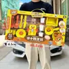 Casa de juegos para niños simulación de cocina comida juguetes de cocina niños y niñas agencia de intercambio de puntos inscripción caja de regalo traje