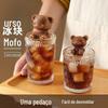 Internet celebridade urso Ice Cube molde de silicone de grau alimentício simulador de gelo cubo de gelo fabricante de gelo