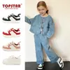 Zapatos Deportivos Infantiles Primavera 2023 Suela Suave Estilo Coreano Zapatos Blancos Zapatos para Bebé de Guardería para Interiores Dropshipping 1635