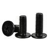 Acero Inoxidable 304 Negro cm Cruz Cabeza Plana Delgada Tornillos para Máquina M2M6 Diente de Máquina Cabeza Plana Tornillos Digitales Venta al por Mayor