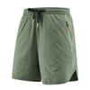 Calças Cinco Pontos Leves Respiráveis de Secagem Rápida Masculinas de Verão Shorts Finos Soltos Versáteis Calças Esportivas com Cintura Solta e Abertura Lateral