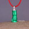 Venta al por mayor Cuentas de la Suerte de Plata Pura Plata Esterlina 999 Collar de la Suerte DIY Colgante de Bambú Ascendiendo Constantemente el Bambú Trae Paz