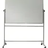 Soporte Móvil Retráctil de Pizarra Blanca de Doble Cara con Soporte de Acero Inoxidable, Pizarra Reversible para Oficina, Capacitación, Enseñanza, Tablero de Escritura