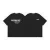 Algodão puro de peso pesado REPRESENT Owners Club manga curta masculino estilo americano high street modelagem oversize